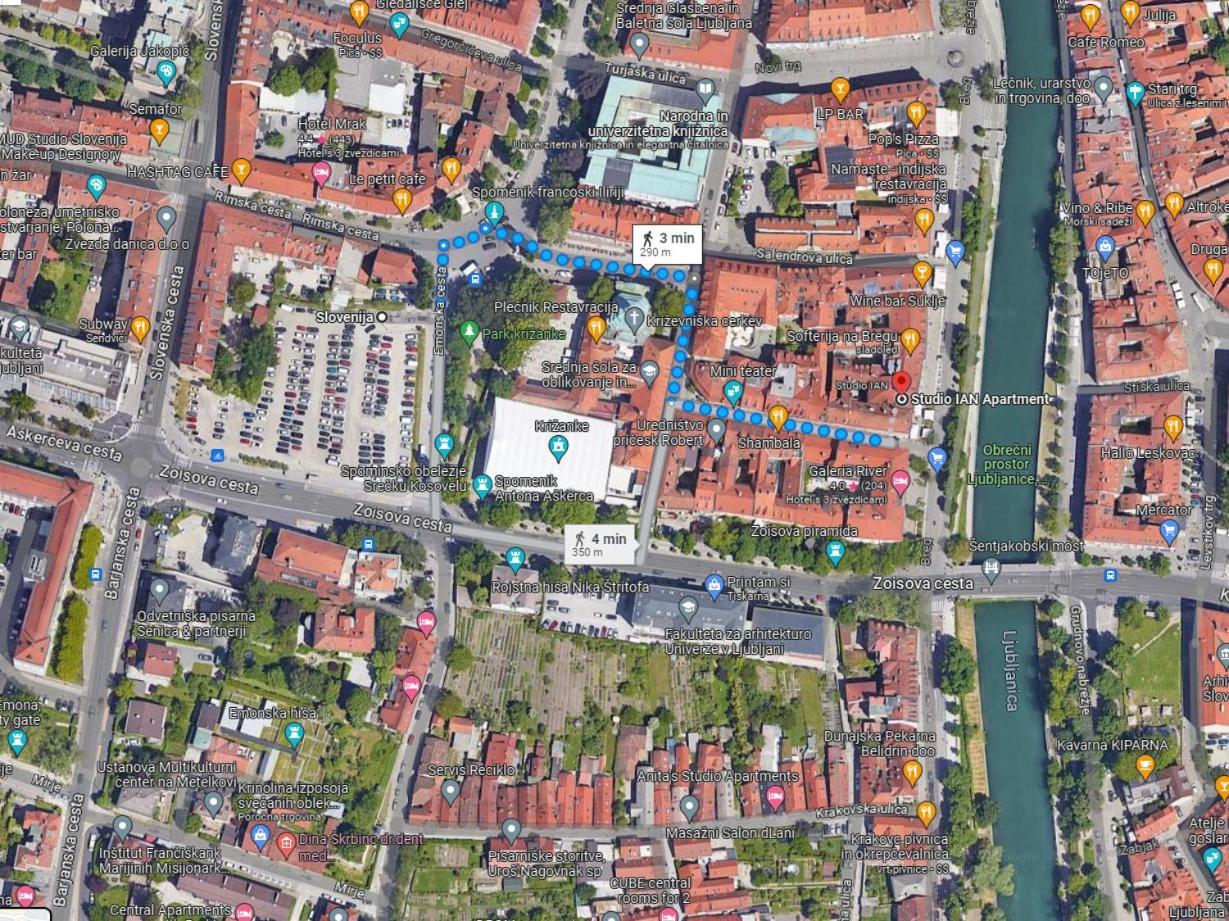 Studio Ian 1 Ljubljana Kültér fotó